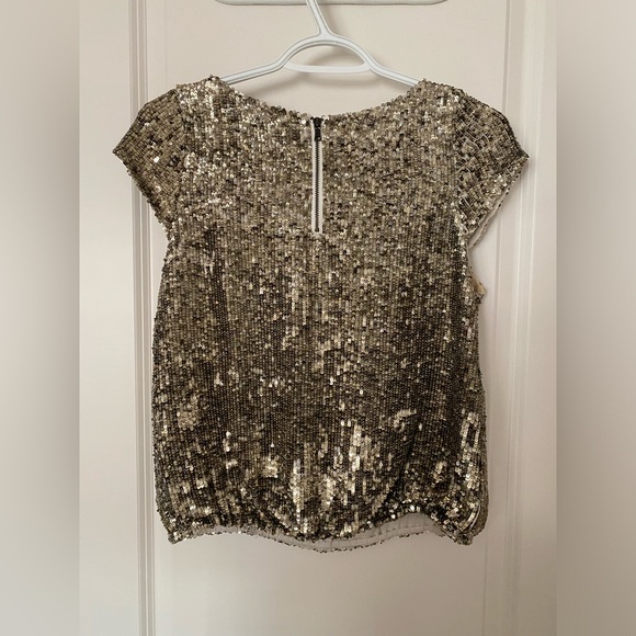 Alice and Olivia Sequins Top - Picture 2 of 4